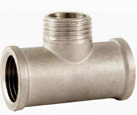 Тройник НИКЕЛЬ VALFEX  3/4" Г-Ш-Г (50/10)