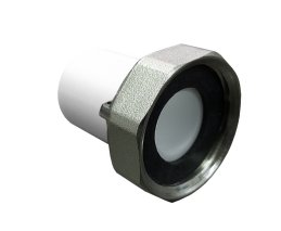 Штуцер с накидной гайкой 25 * 1 Valfex серый (50/200)