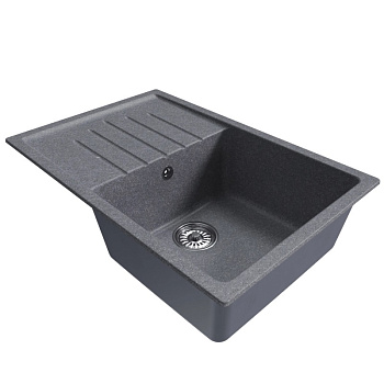 Мойка ML-GM19 с крылом, графит (342), 750*495*200 NEW