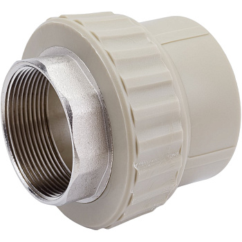 Муфта комб. вн. рез 110*4 "Valfex серый (1/2)