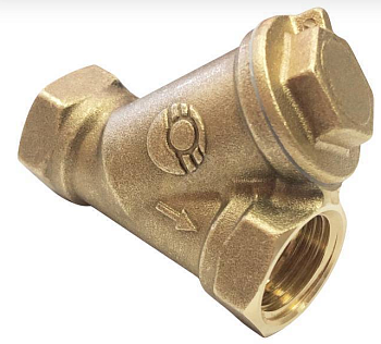 Фильтр 1/2" г/г латунный косой Valfex (30/120)
