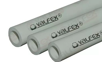 Труба ПП PN25 d32 стекло Valfex белый ШТАНГА 2м. (2/30) снят