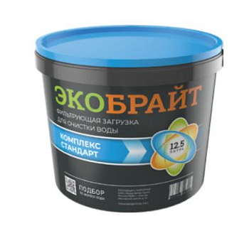 Фильтрующая загрузка (ведро 12,5 л.) Экобрайт КОМПЛЕКС Стандарт Б. Eco 12.5 IER PB