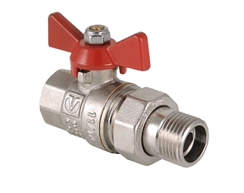 Кран АМЕРИКАНКА шар 1" баб VALTEC  VT.227.N.06