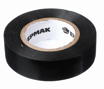 Изолента 19мм-18м черная ЕРМАК 672-032
