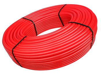 Сшитый ПЭ PE-RT д/тепл. пола 16*2.0 (1/200м) красная PRO AQUA