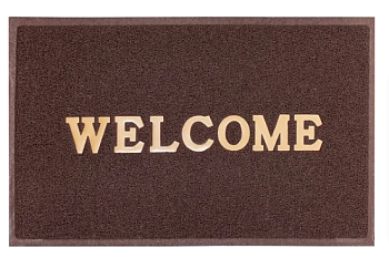 Коврик Welcome 80*50 (Коричневый)