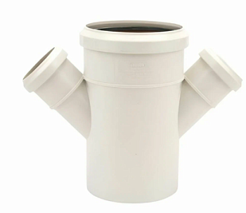Крестовина PRIME 110/50/50х45° для вн. малошумной канализ. (30) VALFEX