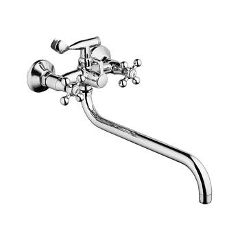 Ванна VF.2619-2 VALFEX Libra Chrome 1/2 м/к S-нос хром (1/10)