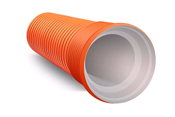 Труба ПП гофр SN8-10 160/136 FD L=6м