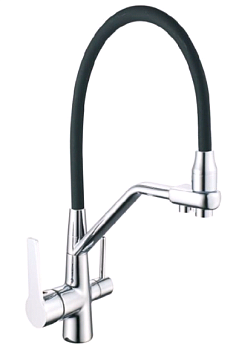 Елочка A60613-2 ALOUTE 35мм бок.р.+фильтр хром/чер(алюм)