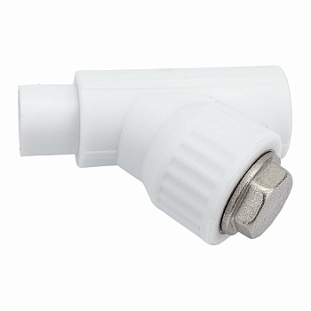 Фильтр сетчатый 25 * 3/4" ВН/НАР Valfex белый (10/40)